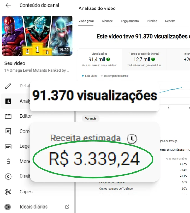 Depoimento aluno 3